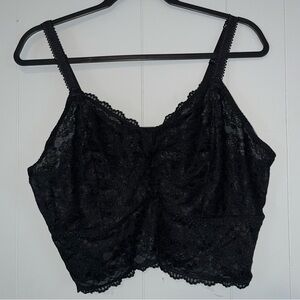 Torrid unlined lace crop bralette